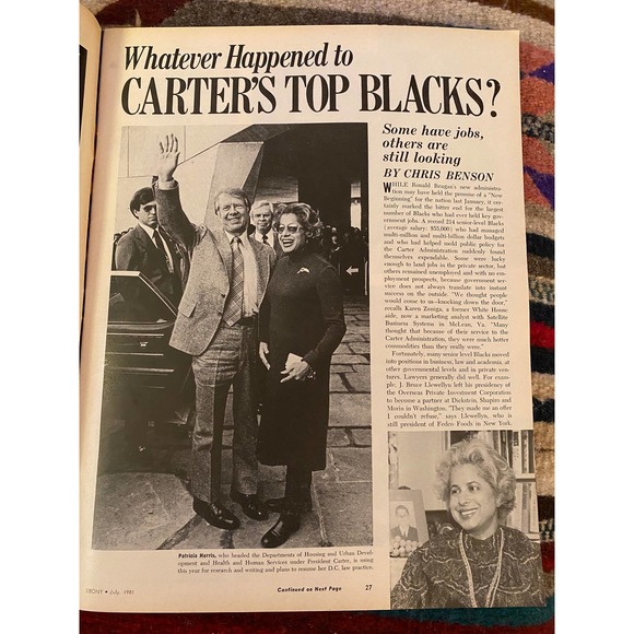 July 1981 Ebony MagazIne  w Featured Cover, Fashions For The Beautiful Big Woman - Picture 6 of 15